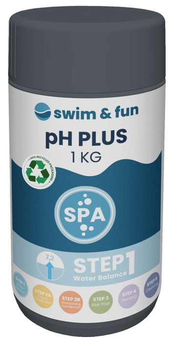Spa pH-Plus 1 kg Swim & Fun